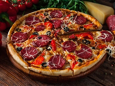 Italienische Pizza